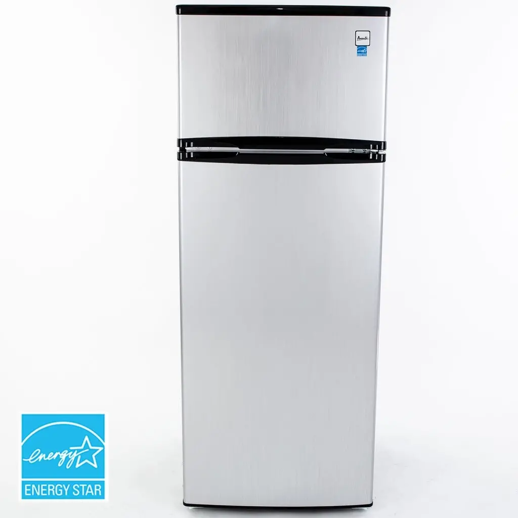 RA7316PST Avanti 7.4 cu ft Compact Refrigerator with Freezer - Stainless Steel-4