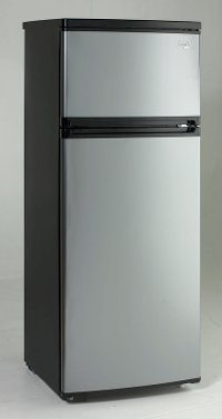 RA7316PST Avanti Two Door Compact Refrigerator - Stainless Steel-2