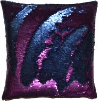 Magenta 20 Inch Mermaid Throw Pillow