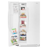 WRS571CIDW Whirlpool 36 Inch Side-by-Side Refrigerator - White