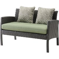 CHEL-6PC-GRN Outdoor Green 6 Piece Patio Set - Chelsea