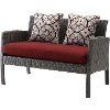 CHEL-6PC-RED Outdoor Red 6 Piece Patio Set - Chelsea