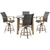 HERDN5PC-BAR Outdoor 5 Piece High-Dining Set - Hermosa-5
