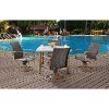 HERDN5PC-SQR Outdoor 5 Piece Dining Set - Hermosa -1