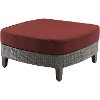 SAV-5PC-RED Outdoor Red 5 Piece Chat Set - Savannah -3