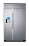 RS27FDBTNSR Samsung 48 Stainless Steel Side-by-Side Refrigerator