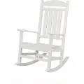HVR100WH White Outdoor Porch Rocker