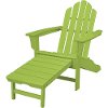 HVLNA15LI Outdoor Contoured Chair With Ottoman - Adirondack
