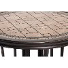 MONDN3PCSW-BR Outdoor 3 Piece High Dining Bistro Set - Monaco -6