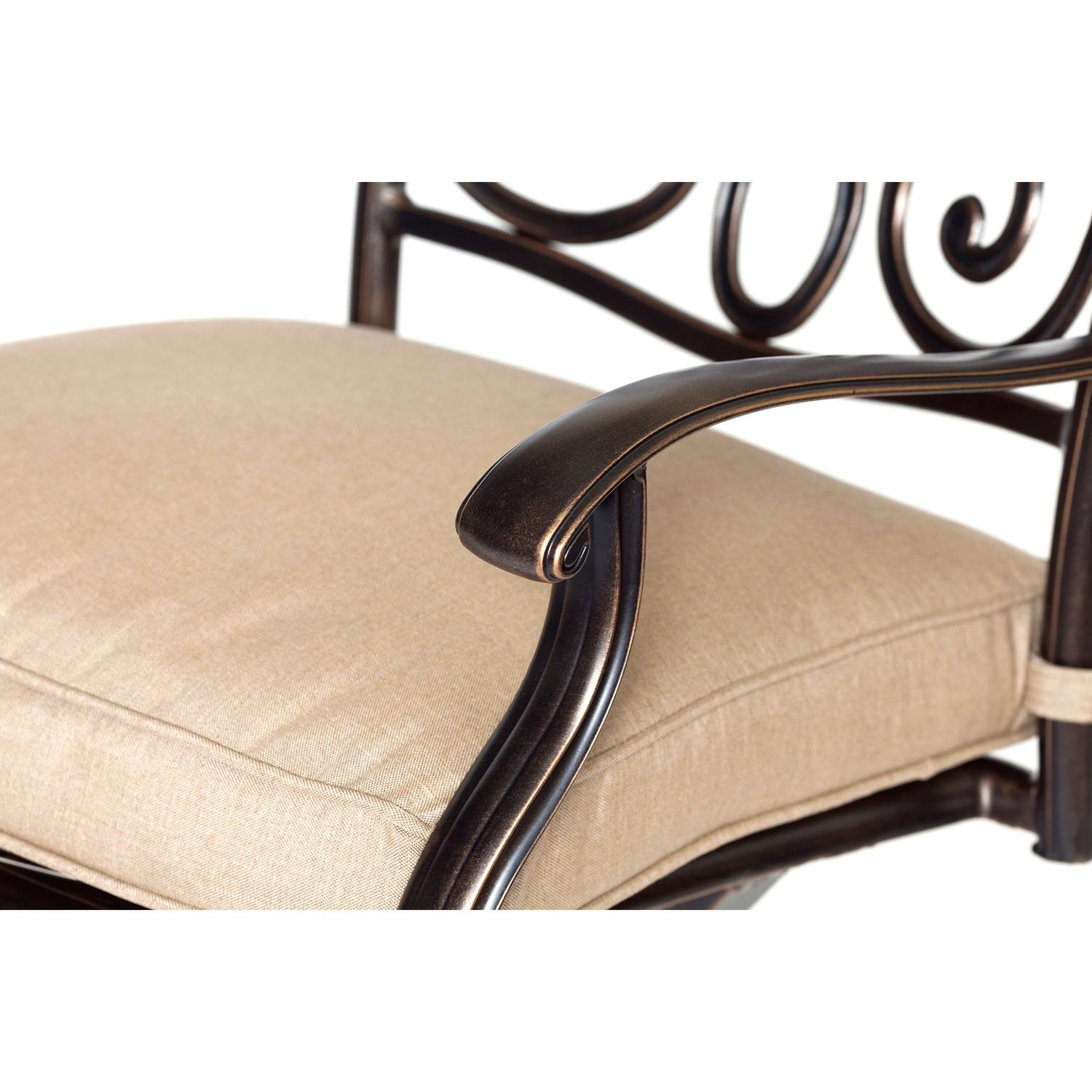 MONDN3PCSW-BR Outdoor 3 Piece High Dining Bistro Set - Monaco-5