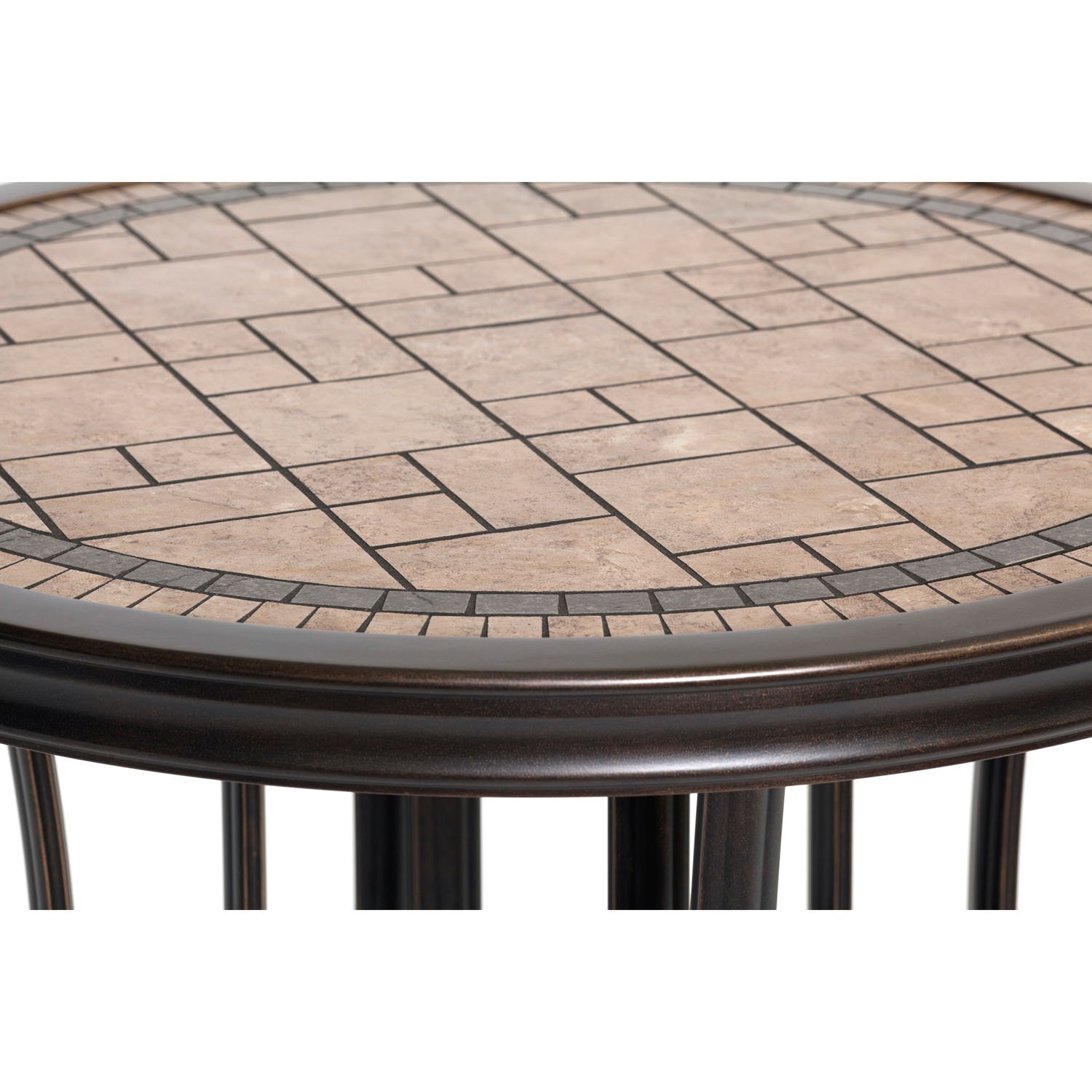 MONDN3PCSW-BR Outdoor 3 Piece High Dining Bistro Set - Monaco-6