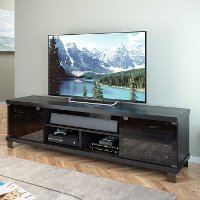 Black Extra Wide 70 Inch TV Stand - Holland-2