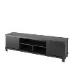 Black Extra Wide TV Stand (71 Inch) - Holland-3
