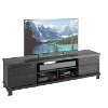 Black Extra Wide TV Stand (71 Inch) - Holland-4