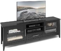 Black Extra Wide 70 Inch TV Stand - Jackson-2
