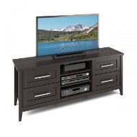 Espresso Brown Transitional 60 Inch TV Stand - Jackson -3