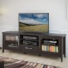 Espresso Brown Transitional 70 Inch TV Stand - Jackson -1