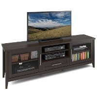 Espresso Brown Transitional 70 Inch TV Stand - Jackson -2