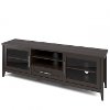 Espresso Brown Transitional 70 Inch TV Stand - Jackson -3