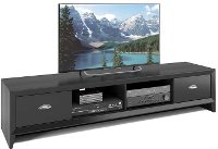Black Wooden 70 Inch TV Stand - Lakewood -2