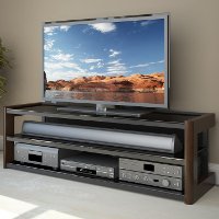 Dark Espresso TV Bench (60 Inch) - Milan