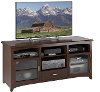 Dark Espresso Brown Transitional 60 Inch TV Stand - Carson-2
