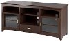 Dark Espresso Brown Transitional 60 Inch TV Stand - Carson-3