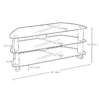 Black TV Stand - Laguna