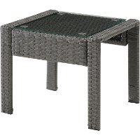 CHEL-6PC-NVY Navy 6 Piece Outdoor Patio Furniture Set - Chelsea -5