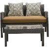 CHEL-6PC-TAN Outdoor Cork 6 Piece Patio Set - Chelsea -2