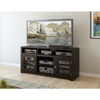 Mocha Black TV Stand (60 Inch) - West Lake