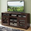 Dark Espresso Brown 60 Inch TV Stand - West Lake