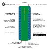 984-000555 Ultimate Ears BOOM 2 Wireless Bluetooth Speaker - GreenMachine Edition-4