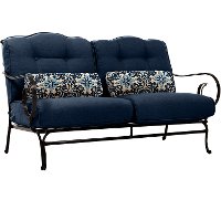OCEANA6PC-TL-NVY Outdoor Navy 6 Piece Patio Set W/Coffee Table - Oceana
