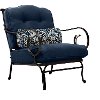 OCEANA6PC-TL-NVY Outdoor Navy 6 Piece Patio Set W/Coffee Table - Oceana -2