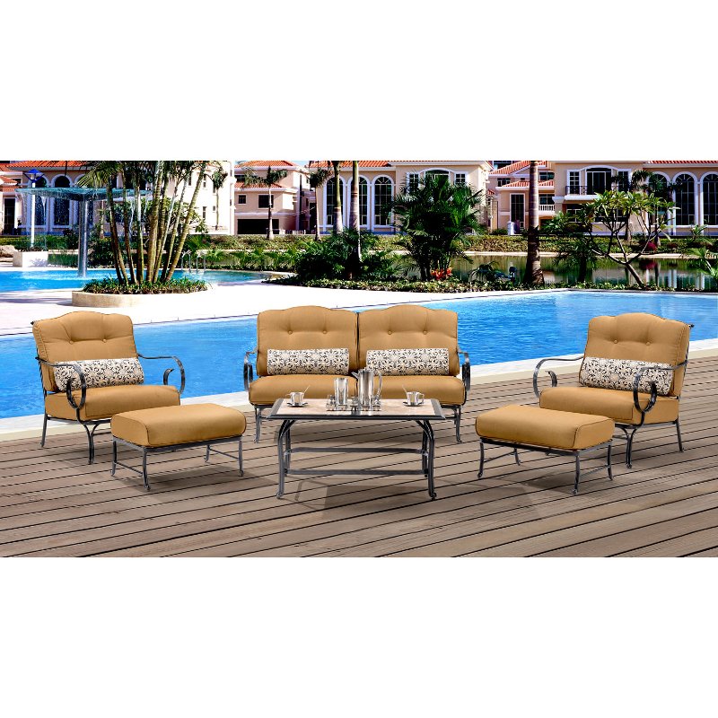 Outdoor Cork 6 Piece Patio Set With Coffee Table Oceana Rc Outdoor Cork 6 Piece Patio Set With Coffee Table Oceana Rc Willey Furniture