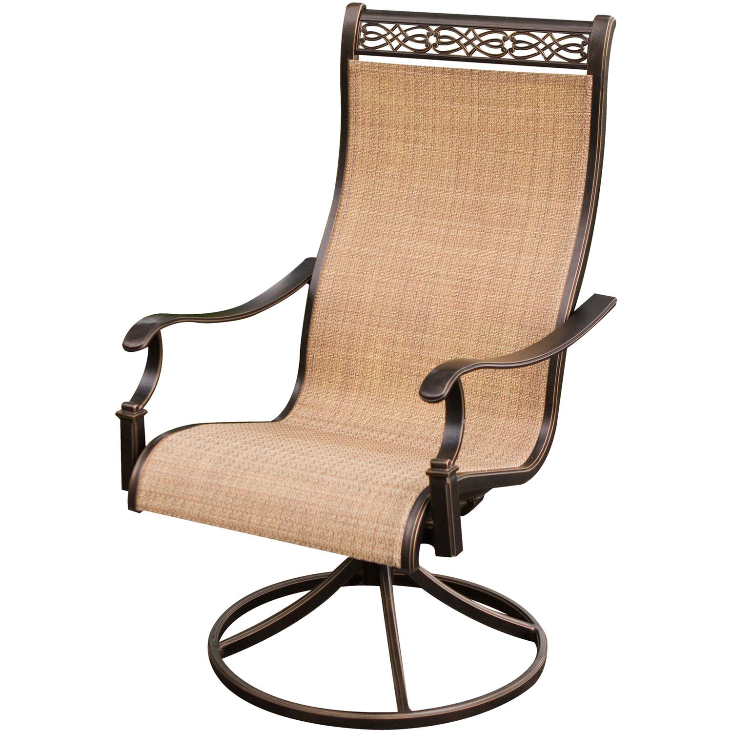 MANDN5PCSW-4 Outdoor 5 Piece Dining Rocker Set - Manor -1