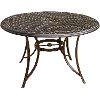 MANDN5PCSW-4 Outdoor 5 Piece Dining Rocker Set - Manor -2