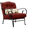 OCEANA6PC-TL-RED Outdoor Red 6 Piece Patio Set W/ Coffee Table - Oceana -2