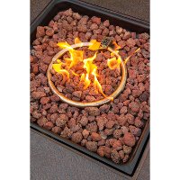 SUMMRNGHT5PC Brown 5 Piece Outdoor Fire Pit Set - Summer Nights-3