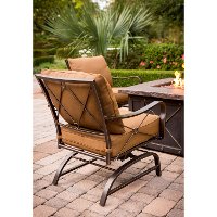 SUMMRNGHT5PC Brown 5 Piece Outdoor Fire Pit Set - Summer Nights-6