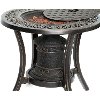 TRADFIREURN Outdoor Fire Pit Side Table - Traditions-3