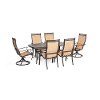 MANDN7PCSW-2 Outdoor 7 Piece Dining Set - Manor -7