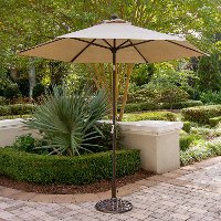 TRADITIONSUMB Outdoor Tan Umbrella - Traditions