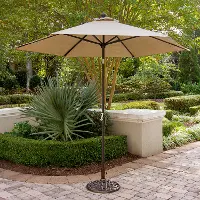 TRADITIONSUMB Outdoor Tan Umbrella - Traditions
