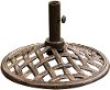 UMBRELLABASE Outdoor Iron Umbrella Base - Cantilever