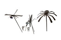 G60 Metal Garden Art Insect Set