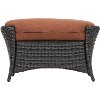 STRATHALLURE2PC Outdoor Oversized Armchair & Ottoman - Strathmere Allure-2