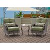 VENTURA3PC-MDW Outdoor 3 Piece Patio Set - Ventura