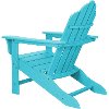 HVLNA10AR Blue Outdoor Contoured Chair - Adirondack